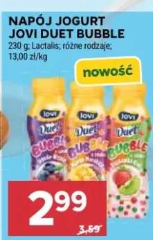 Napój jogurt Jovi Duet Bubble