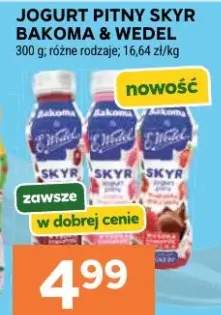 Jogurt pitny skyr Bakoma & Wedel