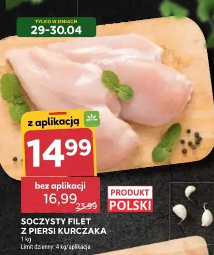 Soczysty filet z piersi kurczaka