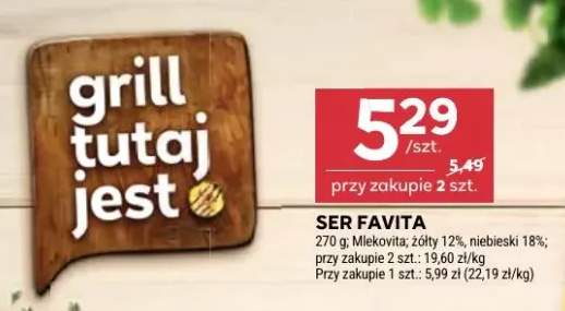 Ser Favita niebieski 18% Mlekovita