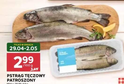 Pstrąg tęczowy patroszony Mirko