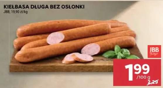 Kiełbasa długa bez osłonki JBB