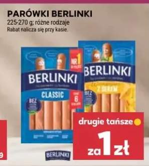 Parówki Berlinki classic