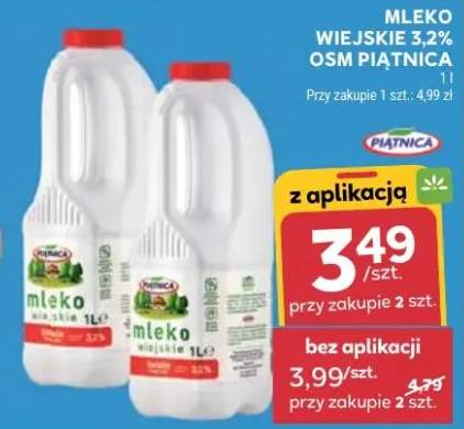Mleko wiejskie 3,2% OSM Piątnica