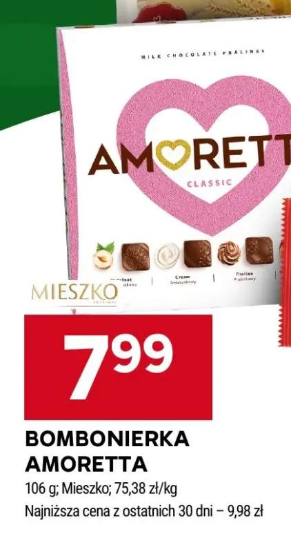 Bombonierka Amoretta Classic Mieszko
