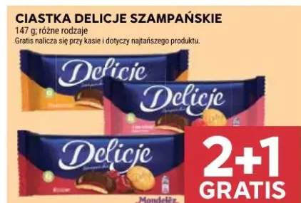 Ciastka Delicje Szampańskie Mondelez