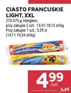 Ciasto francuskie light XXL Henglein