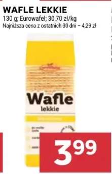 Wafle lekkie Eurowafel