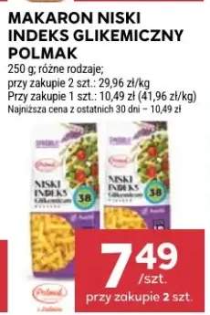 Makaron niski indeks glikemiczny Polmak