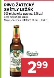 Piwo Žatecký Světlý Ležák Carlsberg