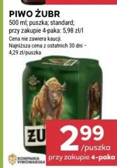 Piwo Żubr Kompania Piwowarska