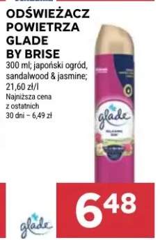 Odświeżacz powietrza Glade by Brise sandalwood & jasmine