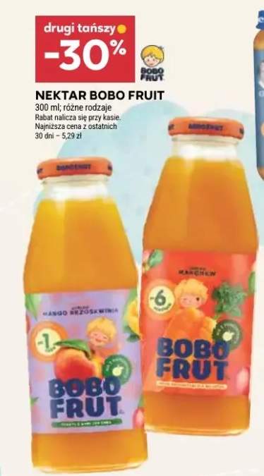 Nektar Bobo Frut mango brzoskwinia