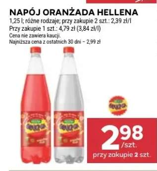 Napój oranżada Hellena