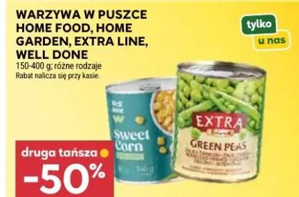 Warzywa w puszce Home Garden