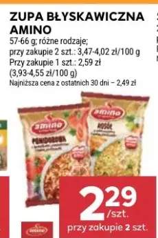 Zupa błyskawiczna Amino pomidorowa