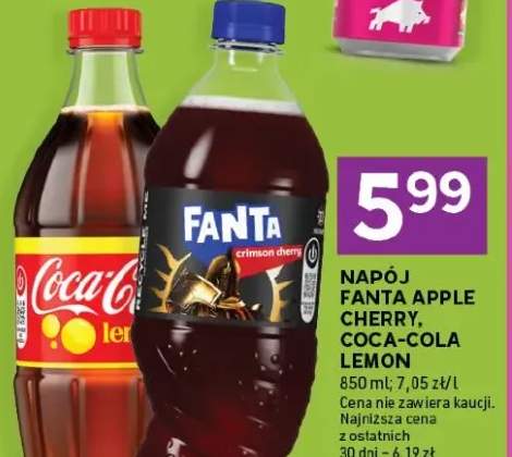 Napój Fanta Apple Cherry