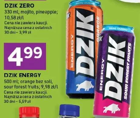 Napój energetyczny Dzik Zero mojito