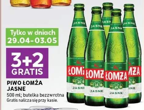 Piwo Łomża Jasne