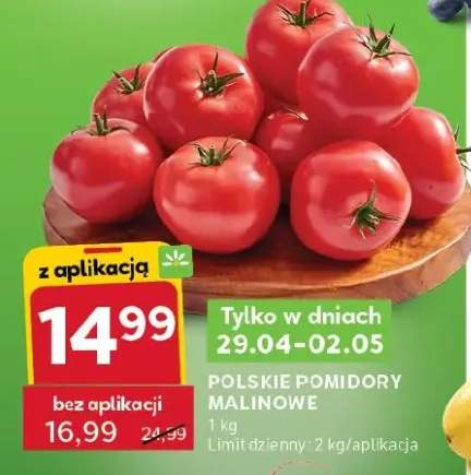 Pomidory malinowe polskie