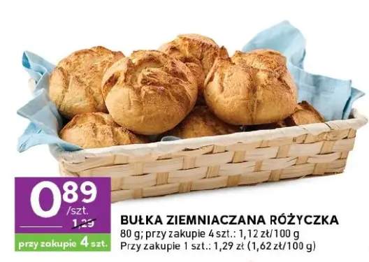Bułka ziemniaczana różyczka