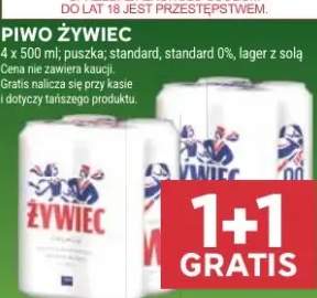 Piwo Żywiec standard puszka