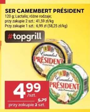 Ser Camembert Président Naturalny