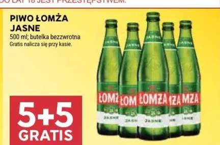 Piwo Łomża Jasne