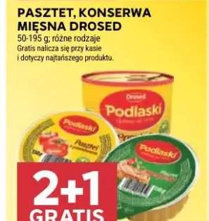 Pasztet konserwa mięsna Drosed Podlaski