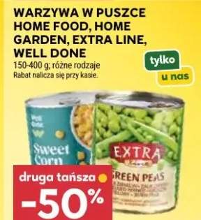 Warzywa w puszce Extra Line