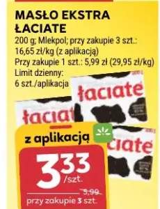 Masło ekstra Łaciate Mlekpol