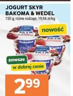 Jogurt Skyr Bakoma & Wedel