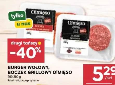 Burger wołowy O!Mięso