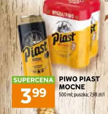 Piwo Piast Mocne