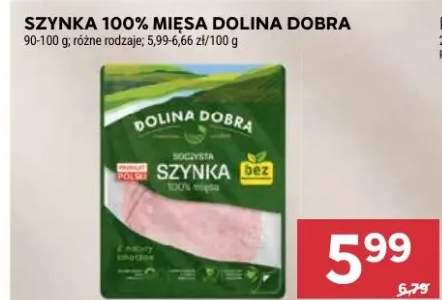 Szynka 100% mięsa Dolina Dobra