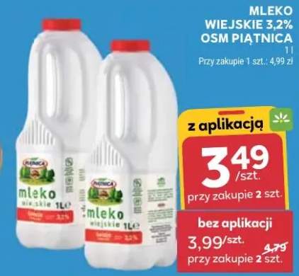 Mleko wiejskie 3,2% OSM Piątnica