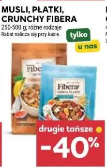 Musli płatki Crunchy Fibera