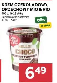 Krem czekoladowy orzechowy Mio & Rio