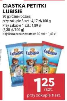 Ciastka Petitki Lubisie