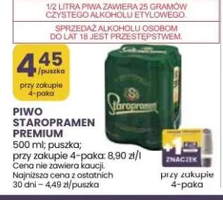 Piwo Staropramen Premium