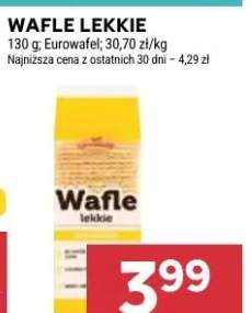 Wafle lekkie Eurowafel