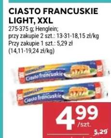 Ciasto francuskie Light XXL Henglein