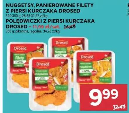 Polędwiczki z piersi kurczaka pikantne Drosed