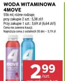 Woda witaminowa 4move