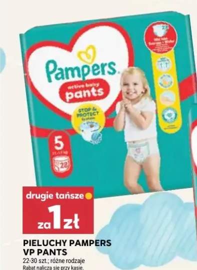 Pieluchy Pampers Active Baby Pants VP rozmiar 5
