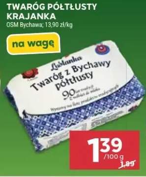 Twaróg półtłusty krajanka Lubelanka z Bychawy