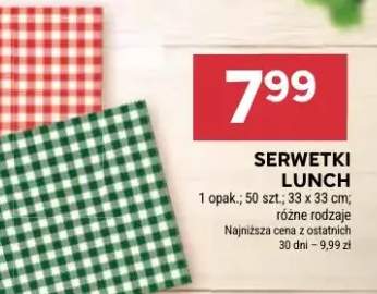 Serwetki lunch