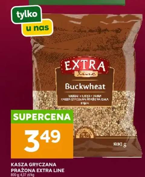 Kasza gryczana prażona Extra Line Buckwheat