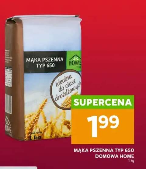 Mąka pszenna typ 650 domowa Home Food