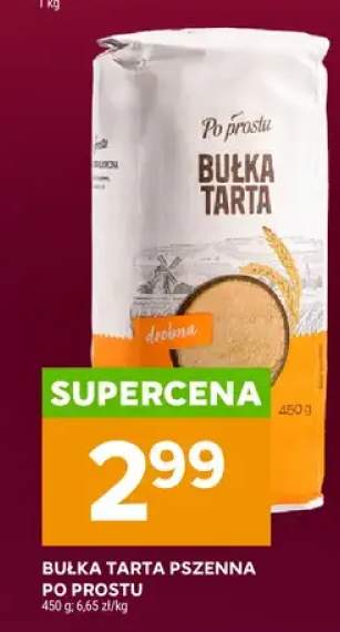 Bułka tarta pszenna drobna Po Prostu